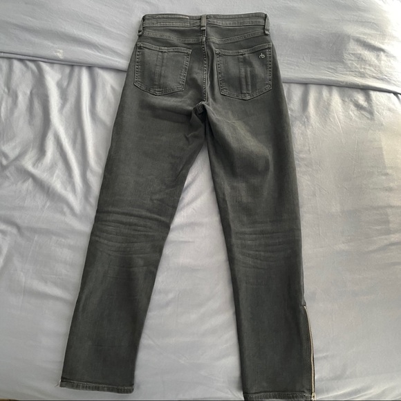 RAG & BONE NINA HI-RISE ANKLE CIGARETTE MINNA (24) - Picture 7 of 7